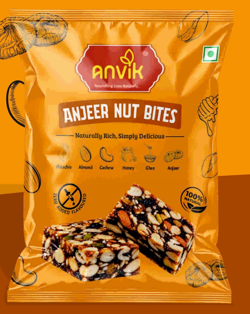 ANJEER NUT BITES