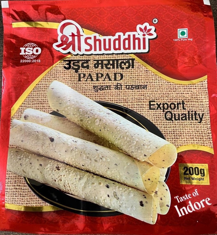 URAD MASALA PAPAD